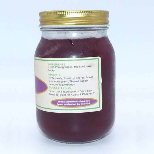 Blackberry Lemonade Sea Moss Jam
