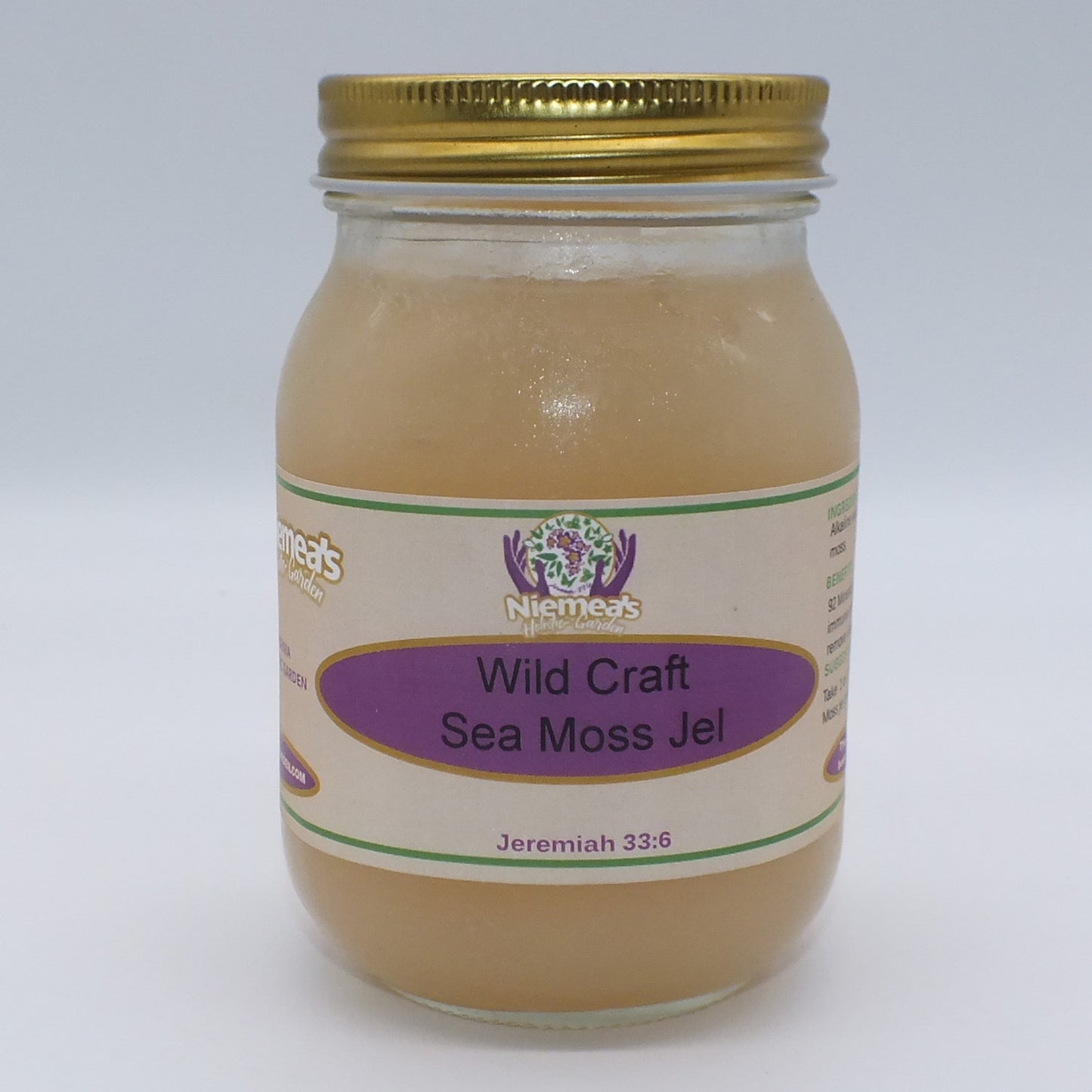 Wild Crafted Sea Moss Jam